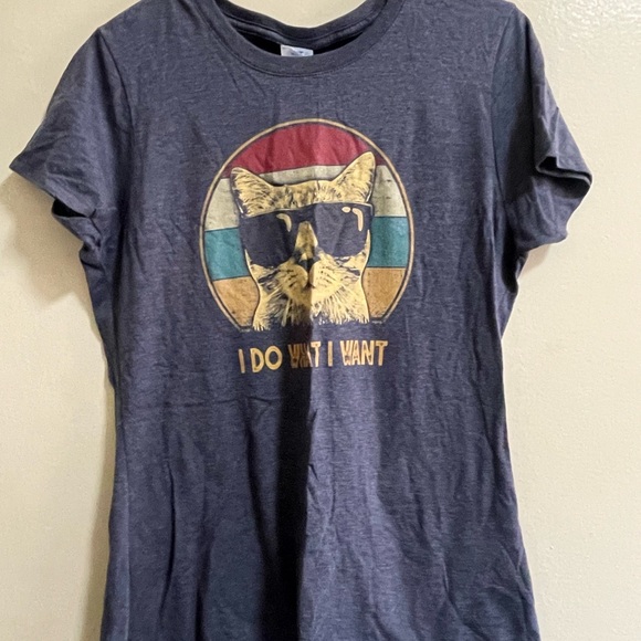 Amazon Retro I do what I want cat t-shirt - Picture 2 of 4